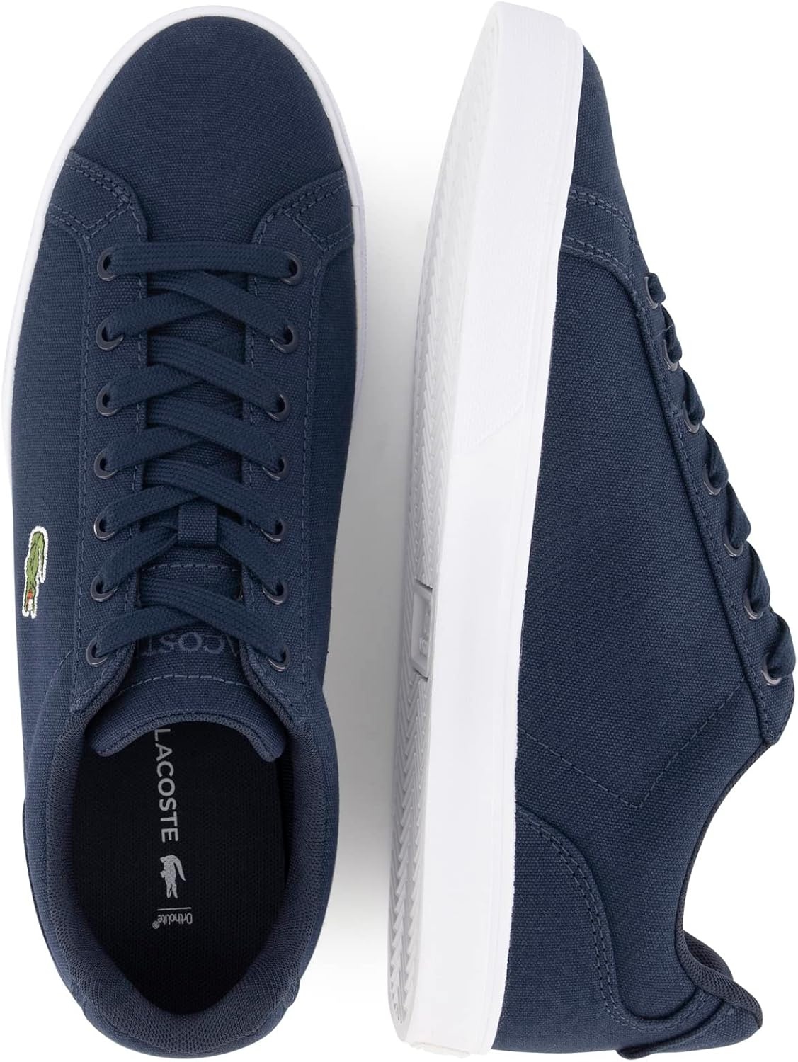 image:imageLacoste Mens Lerond Tri1 Cma ShoeNavyWhite