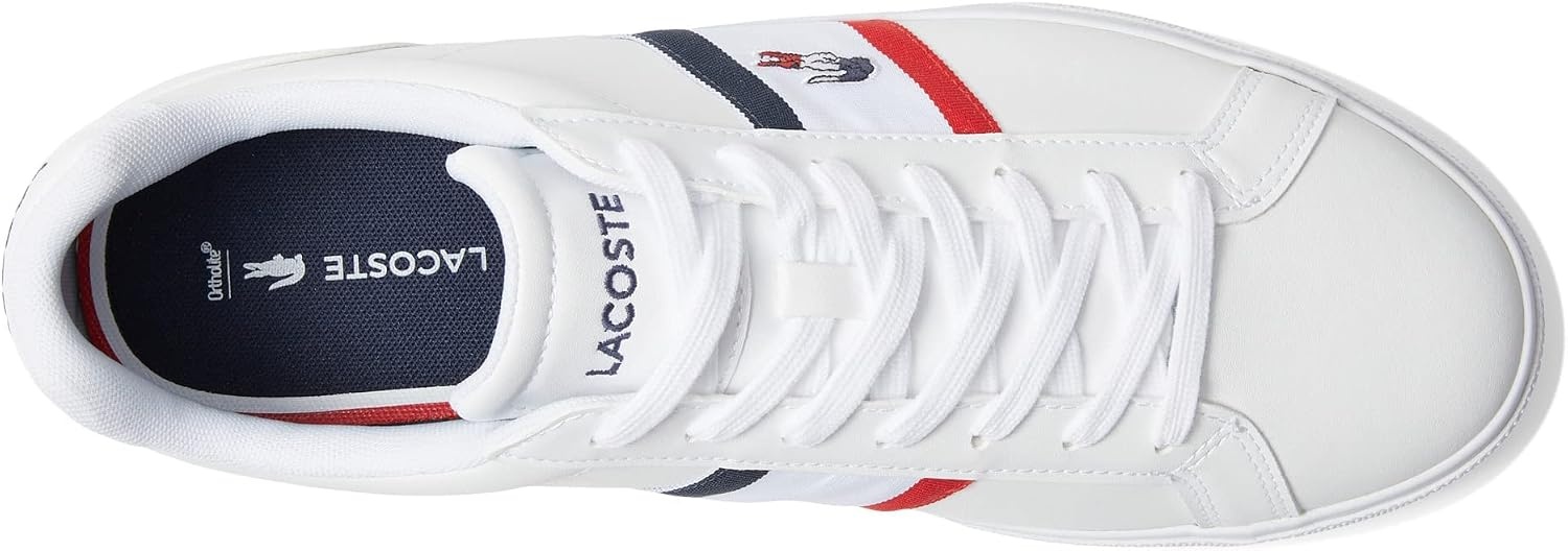 image:imageLacoste Mens Lerond Tri1 Cma ShoeNew WhiteNavyRed