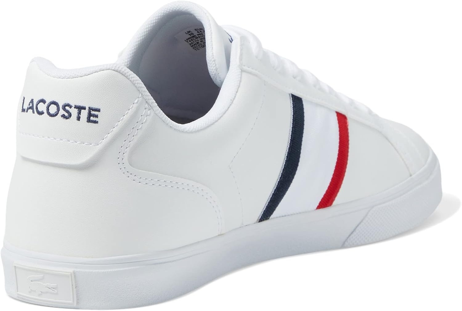 image:imageLacoste Mens Lerond Tri1 Cma ShoeNew WhiteNavyRed