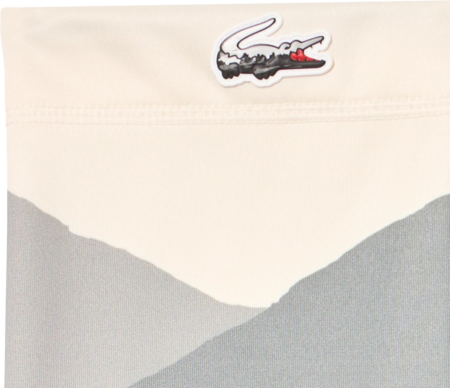image:imageLacoste Mens Mens Sport Landscape Print Neck Warmer WhiteBlack One Size