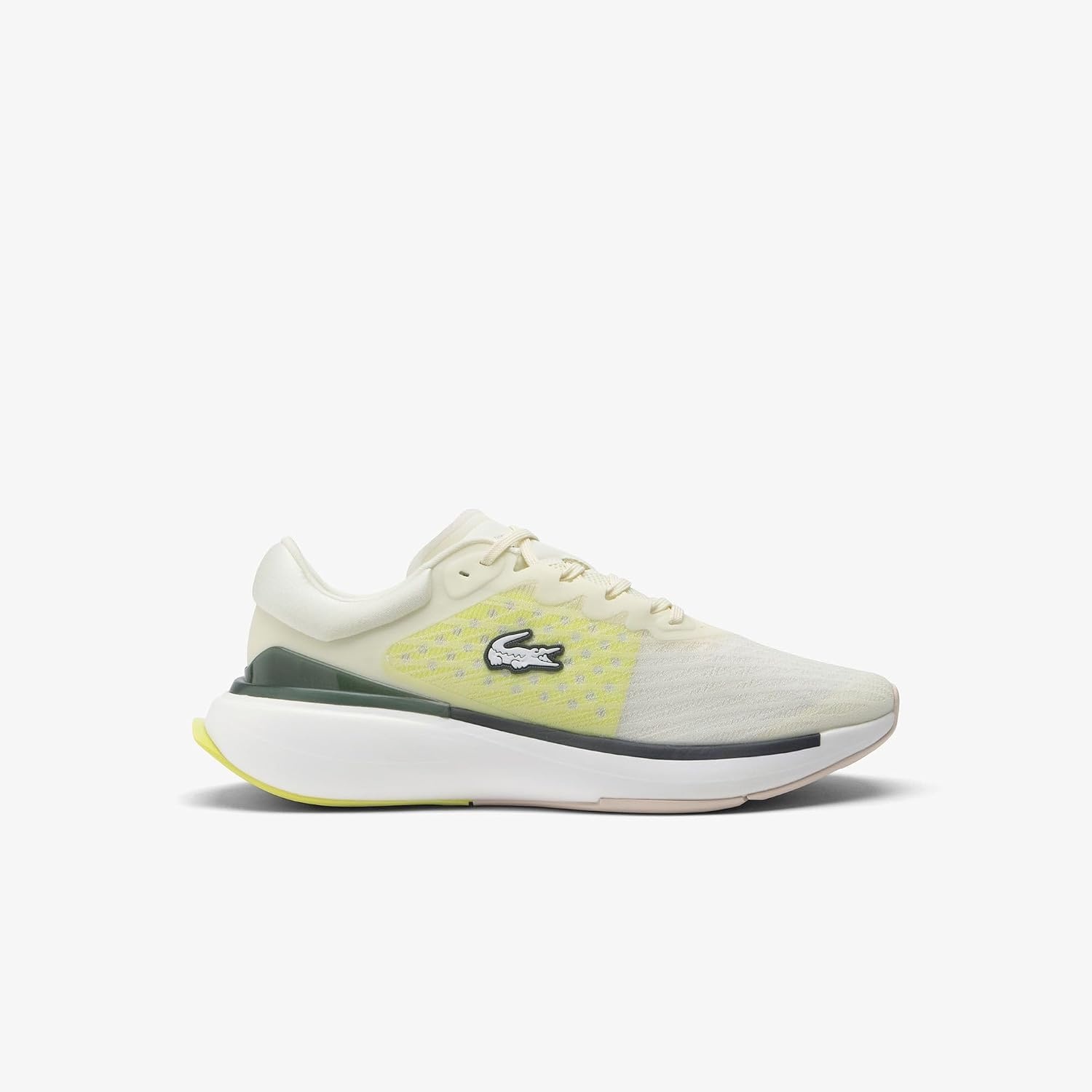 image:imageLacoste Mens Neo Run Lite SneakerLt YlwDk Grn