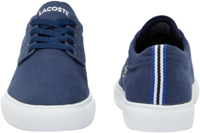 image:imageLacoste Mens Powercourt Leather SneakersNavy White