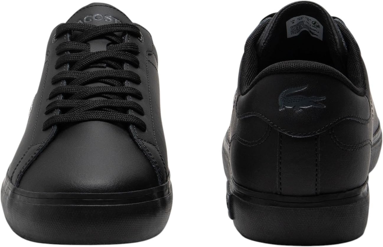 image:imageLacoste Mens Powercourt SneakersBlackBlack