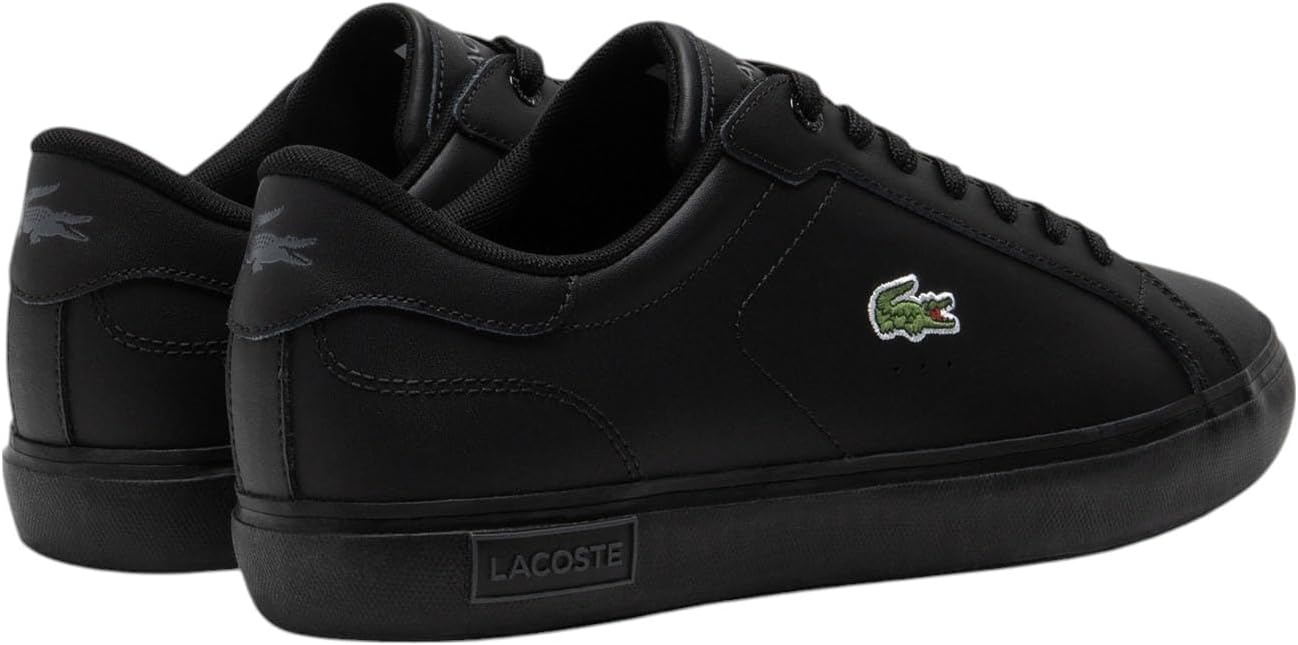 image:imageLacoste Mens Powercourt SneakersBlackBlack