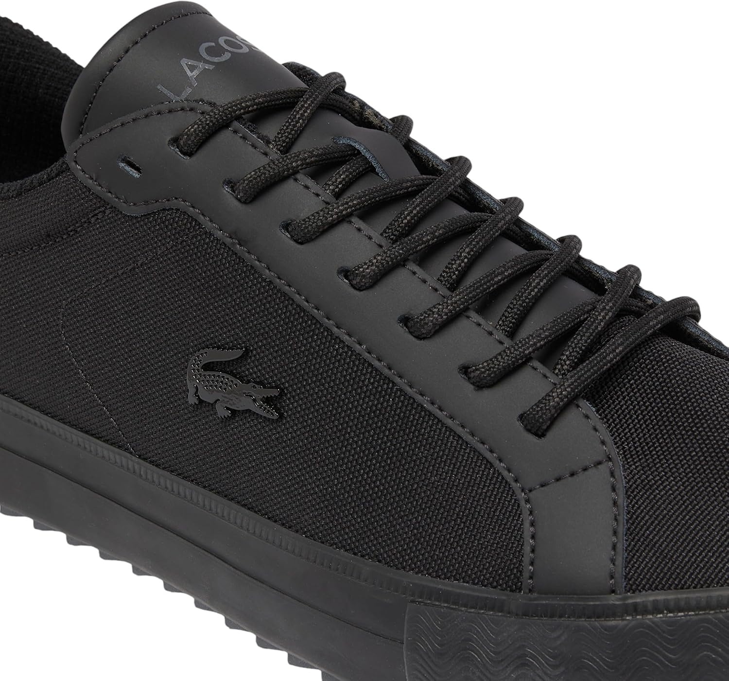 image:imageLacoste Mens Powercourt SneakersBlackTonal Croc