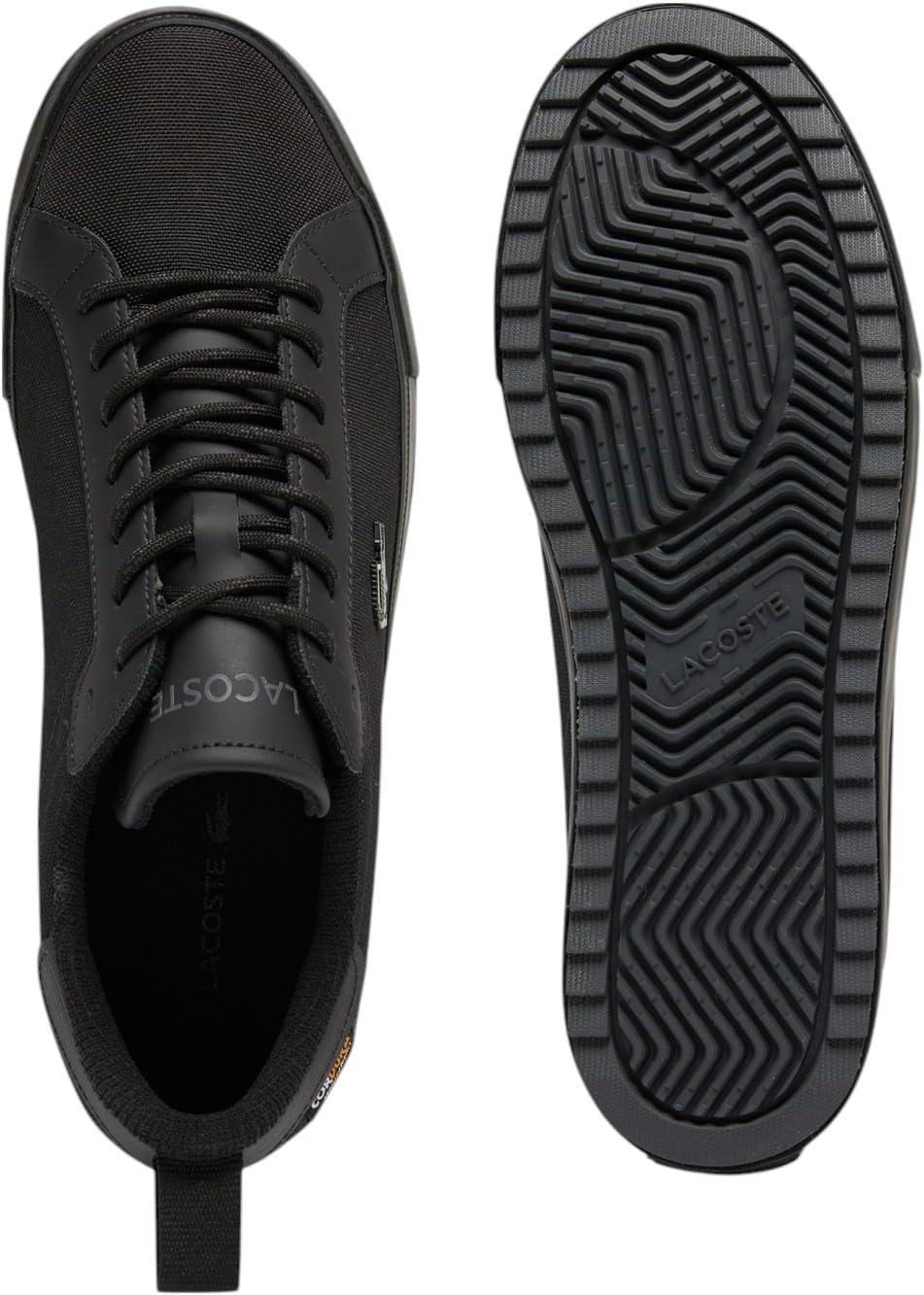 image:imageLacoste Mens Powercourt SneakersBlackTonal Croc