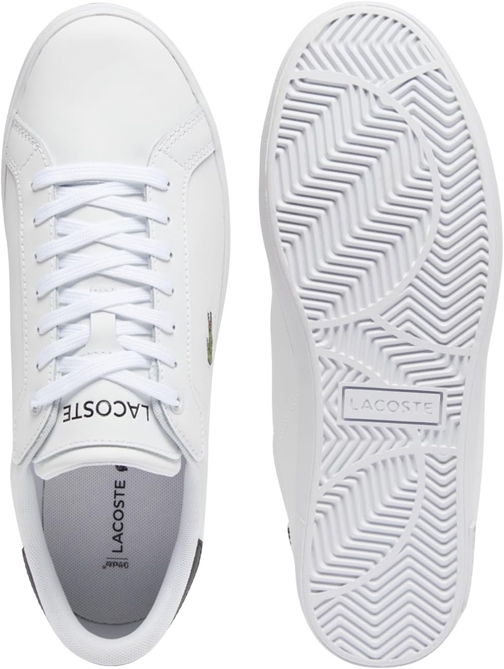 image:imageLacoste Mens Powercourt SneakersWhiteBlack