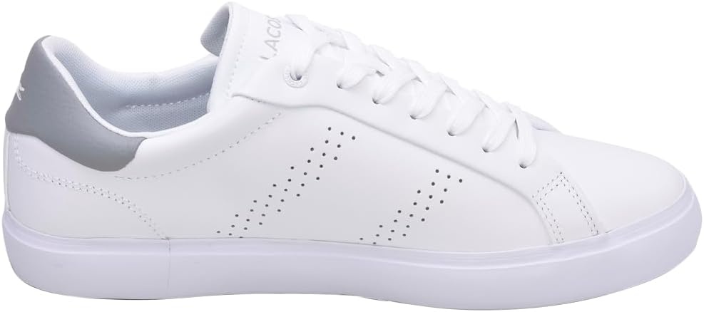 image:imageLacoste Mens Powercourt SneakersWhiteGrey