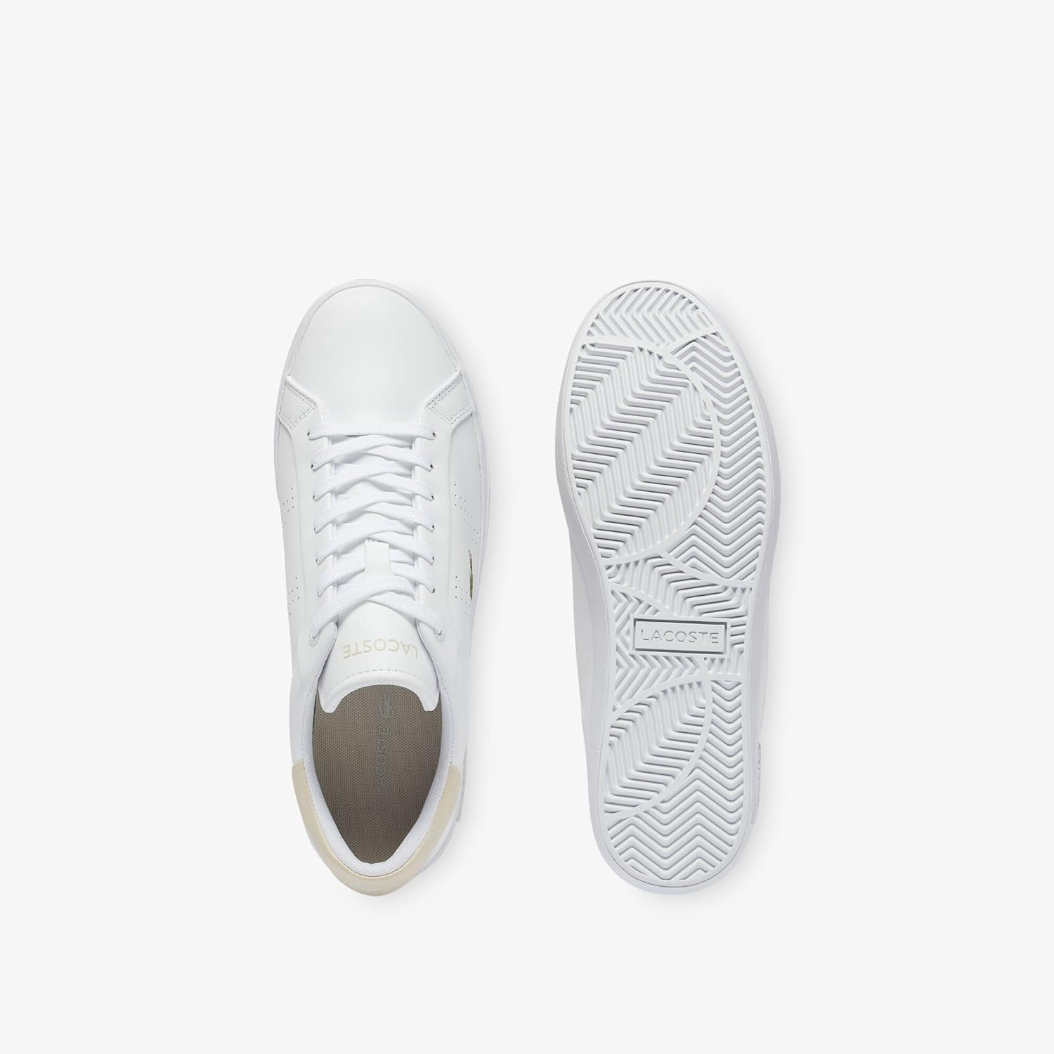 image:imageLacoste Mens Powercourt SneakersWhiteOff White