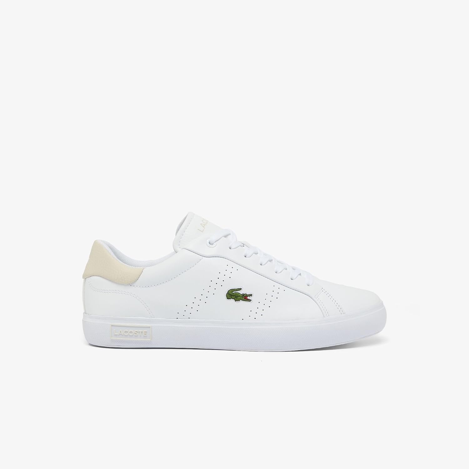 image:imageLacoste Mens Powercourt SneakersWhiteOff White