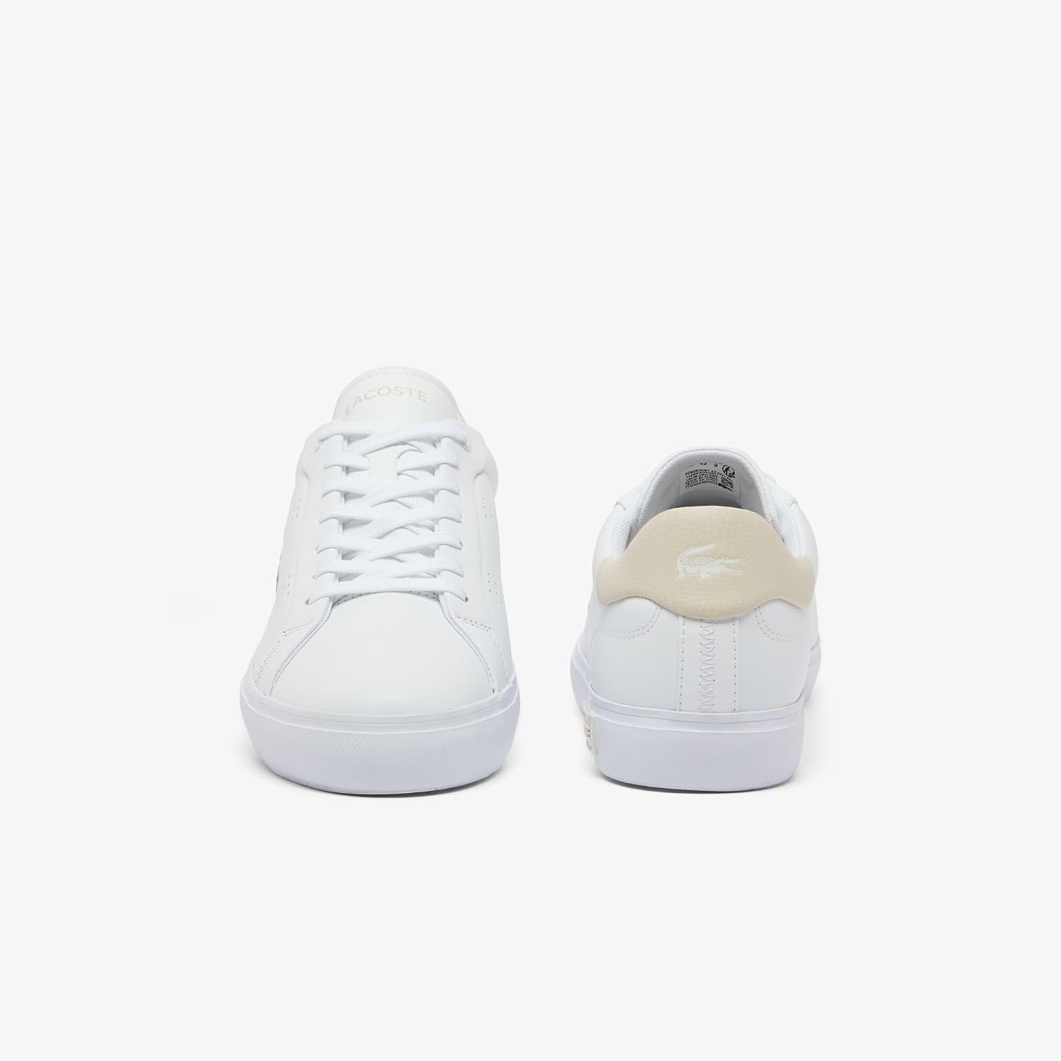 image:imageLacoste Mens Powercourt SneakersWhiteOff White