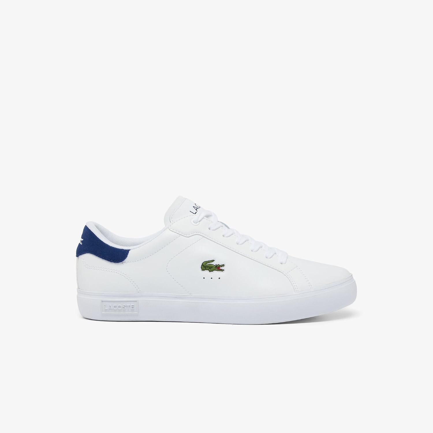 image:imageLacoste Mens Powercourt SneakersWhtNvy