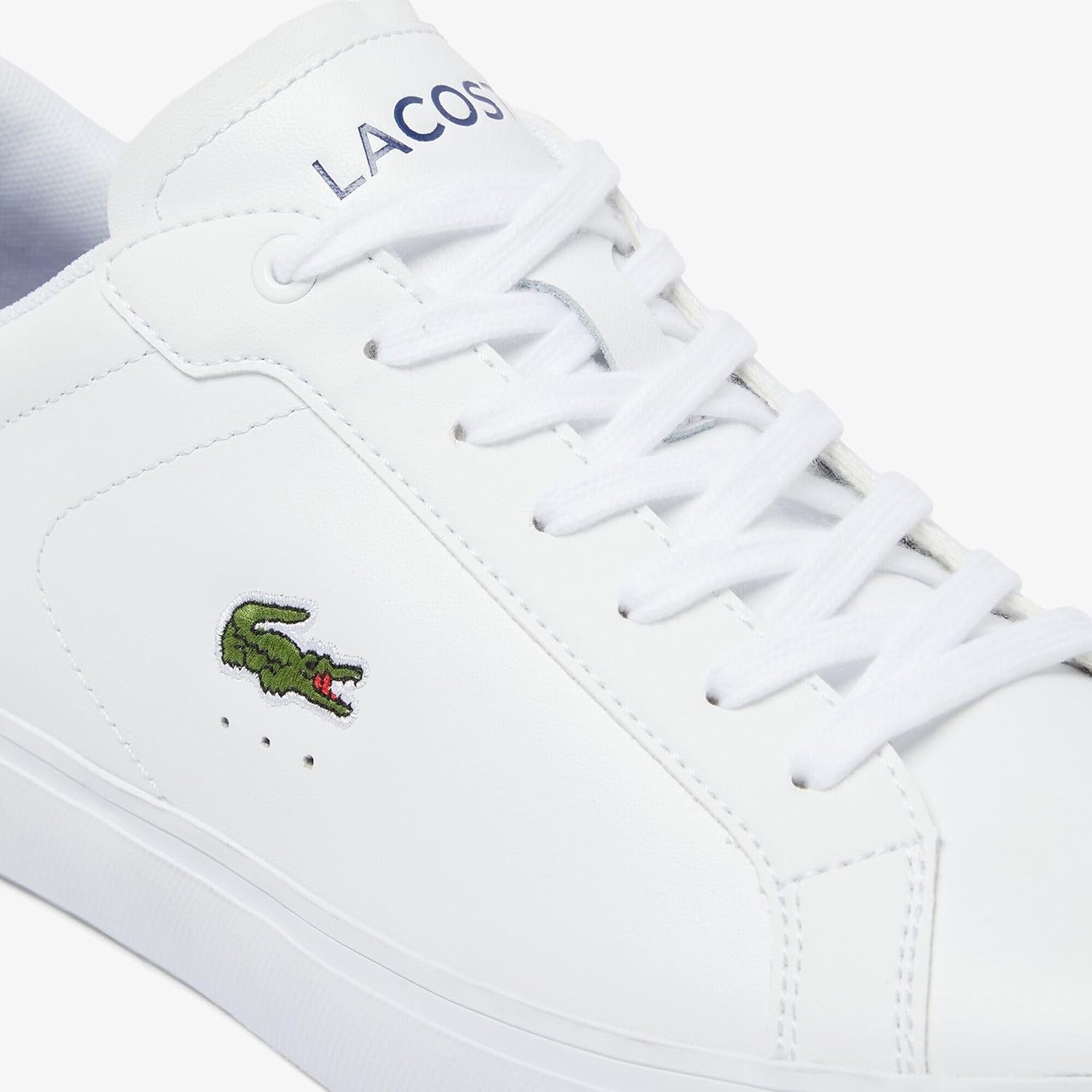 image:imageLacoste Mens Powercourt SneakersWhtNvy