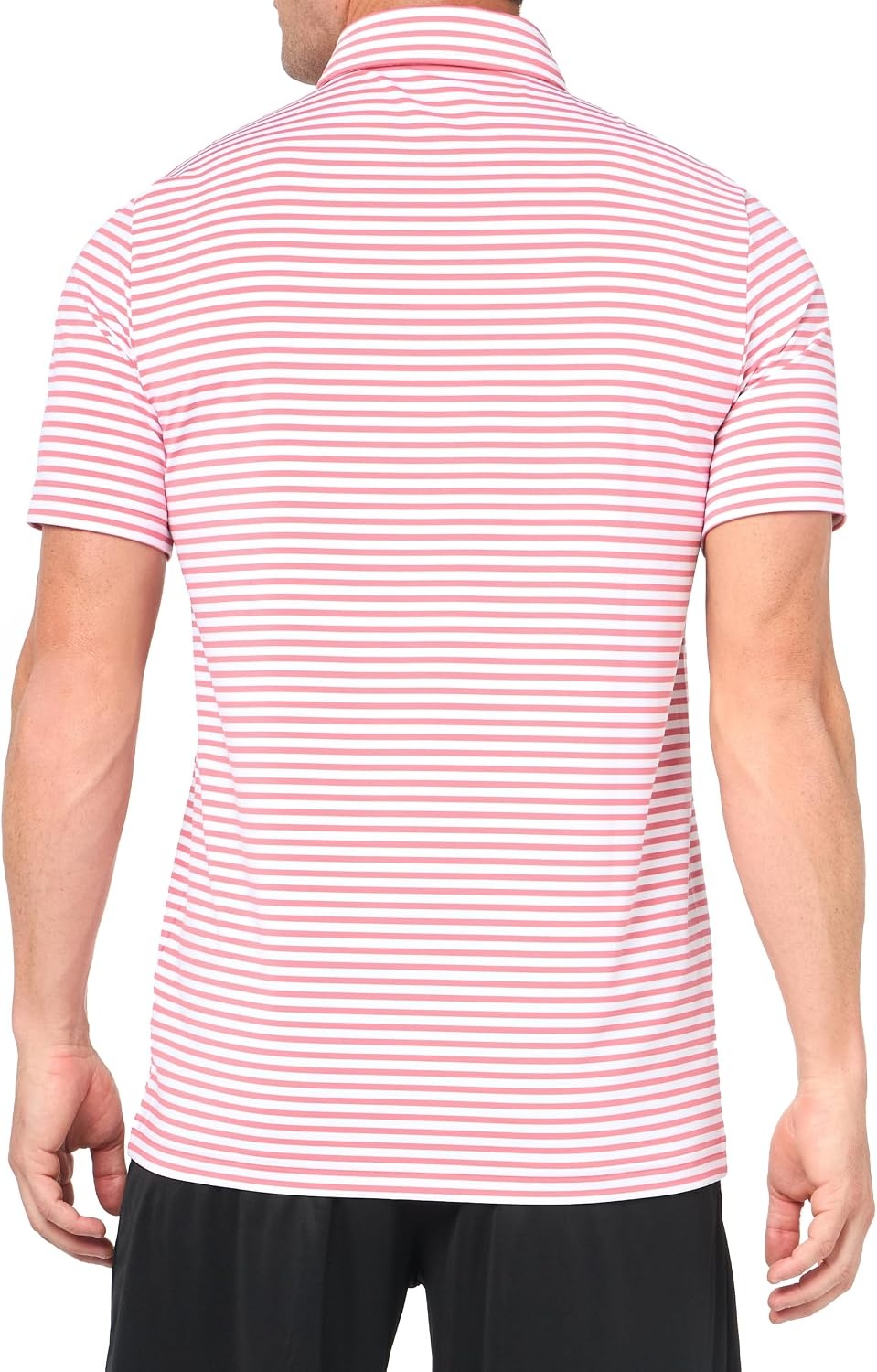 image:imageLacoste Mens Regular Fit UV Protect Collar Logo Golf Polo ShirtAliceWhite