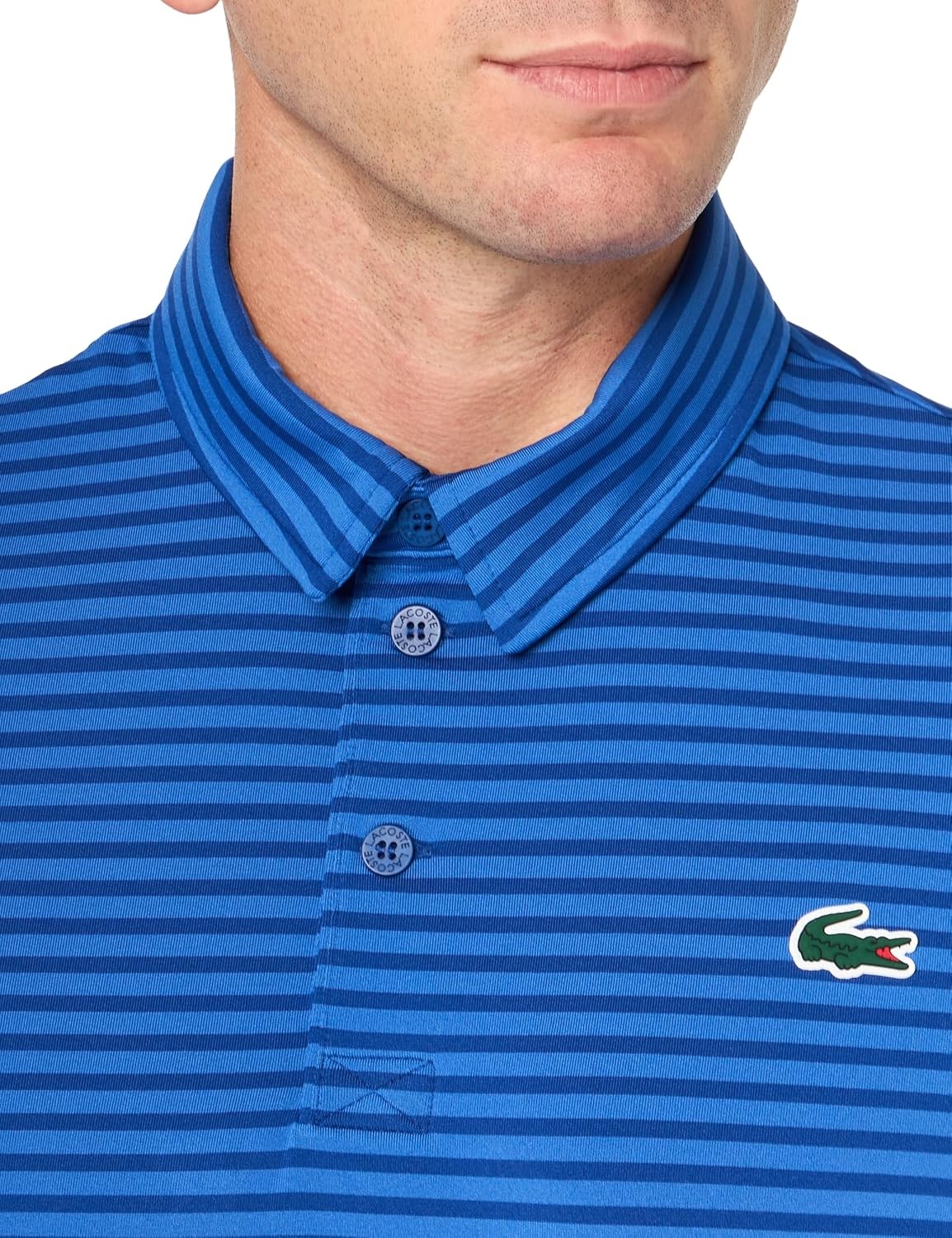 image:imageLacoste Mens Regular Fit UV Protect Collar Logo Golf Polo ShirtCaptainLadigue