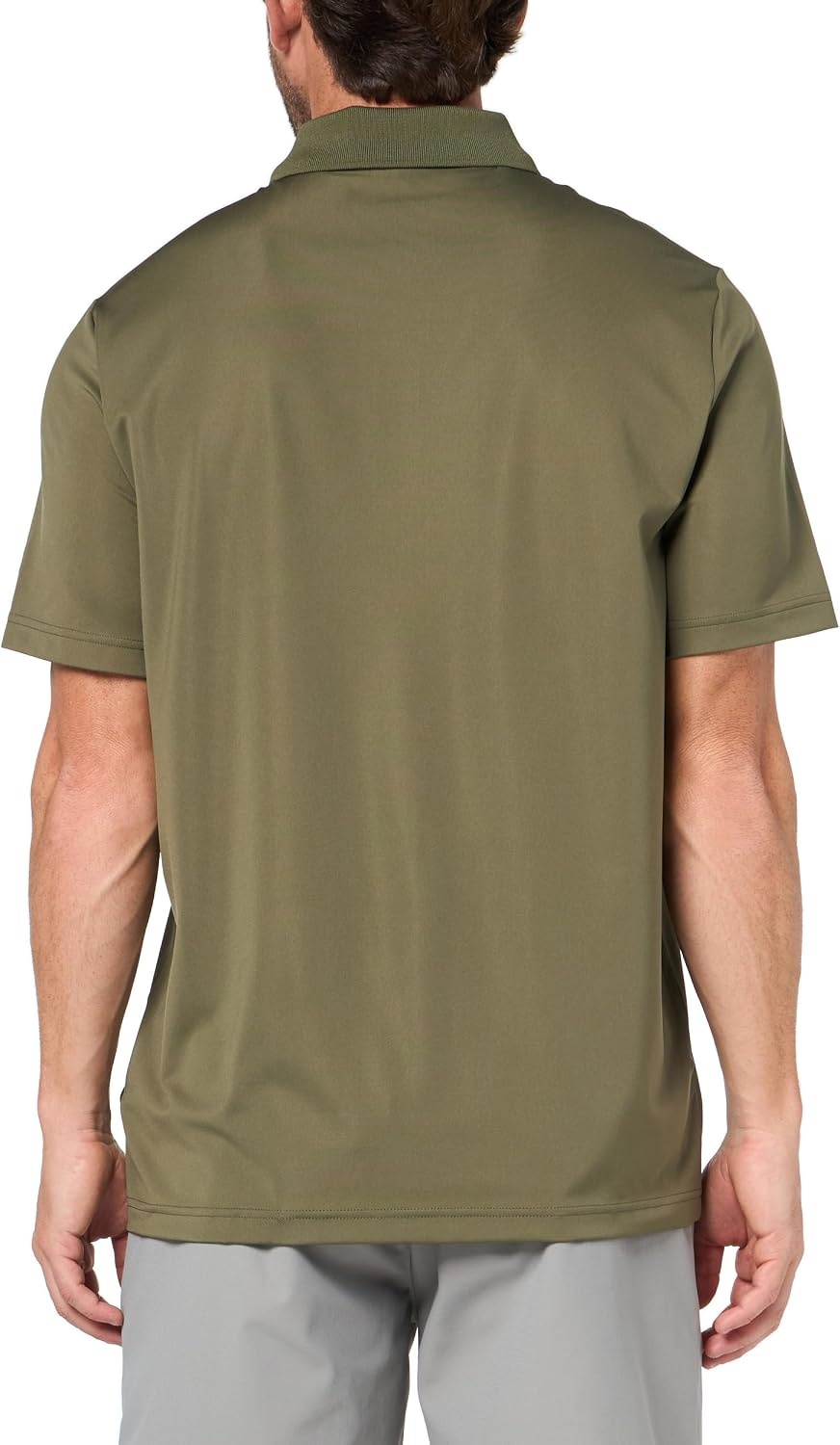 image:imageLacoste Mens Regular Fit UV Protect Collar Logo Golf Polo ShirtOlive
