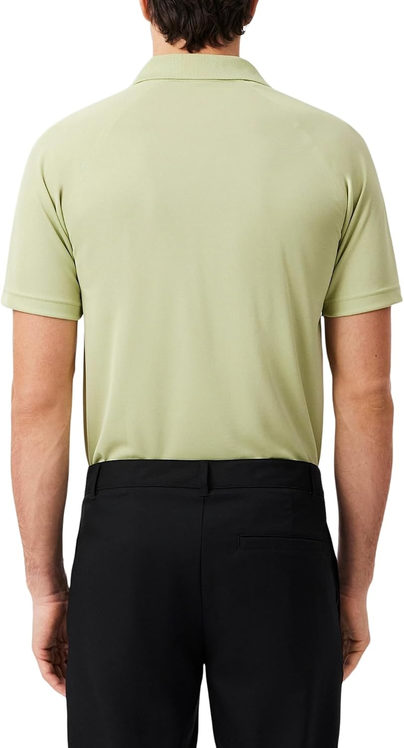 image:imageLacoste Mens Regular Fit UV Protect Golf Polo ShirtBirch