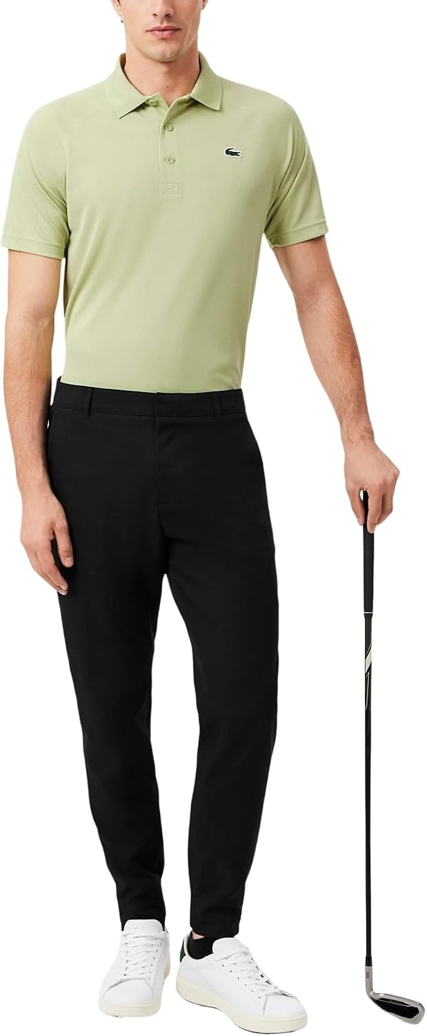 image:imageLacoste Mens Regular Fit UV Protect Golf Polo ShirtBirch