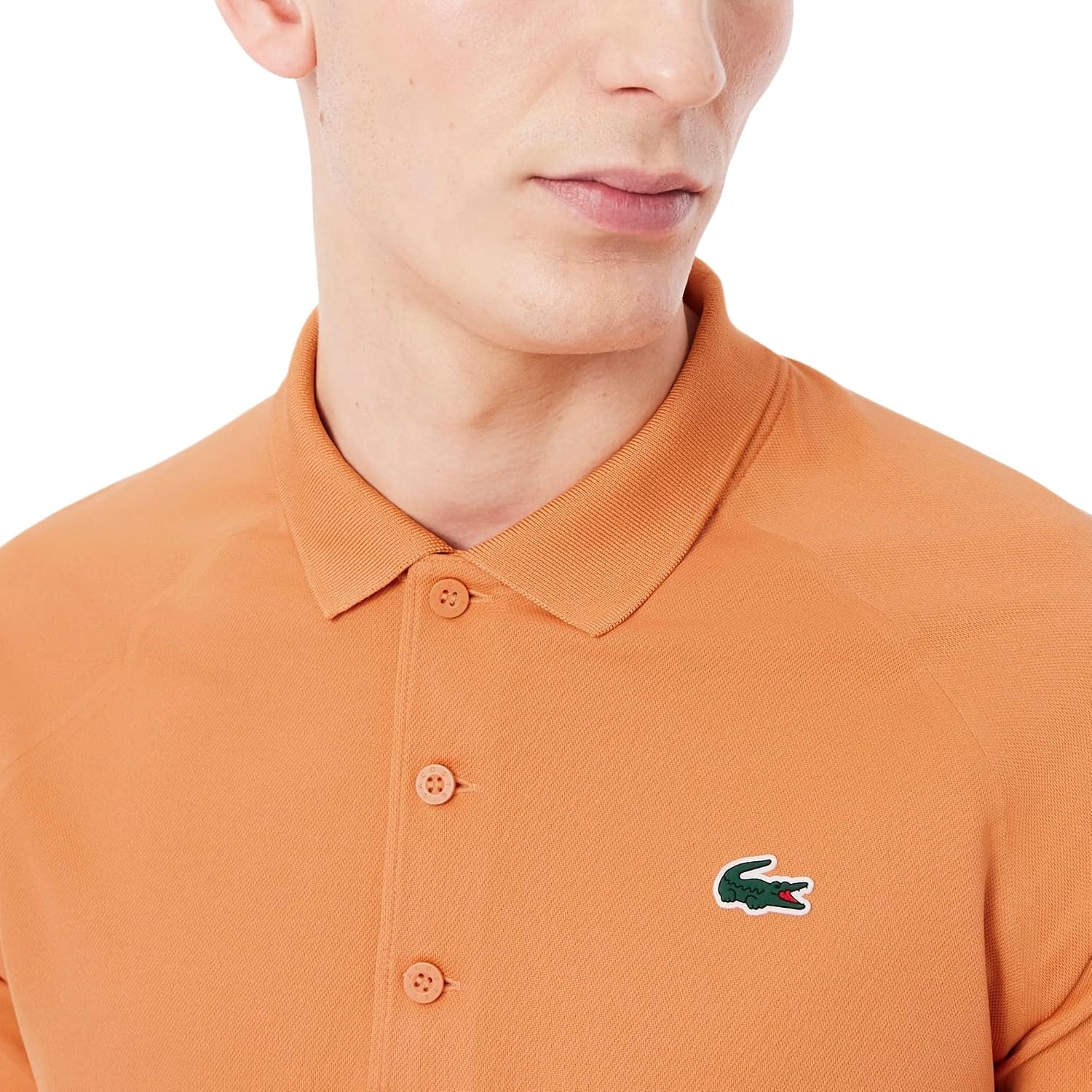 image:imageLacoste Mens Regular Fit UV Protect Golf Polo ShirtBlossom