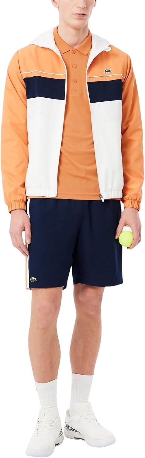 image:imageLacoste Mens Regular Fit UV Protect Golf Polo ShirtBlossom