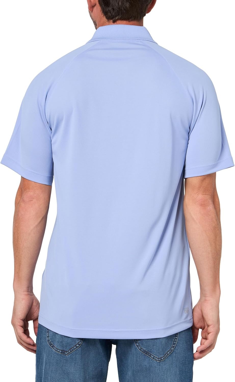 image:imageLacoste Mens Regular Fit UV Protect Golf Polo ShirtDelphinium