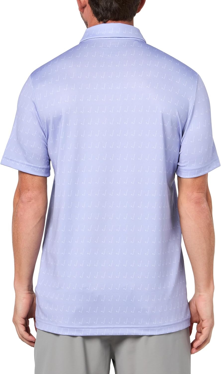 image:imageLacoste Mens Regular Fit UV Protect Golf Polo ShirtDelphiniumWhite