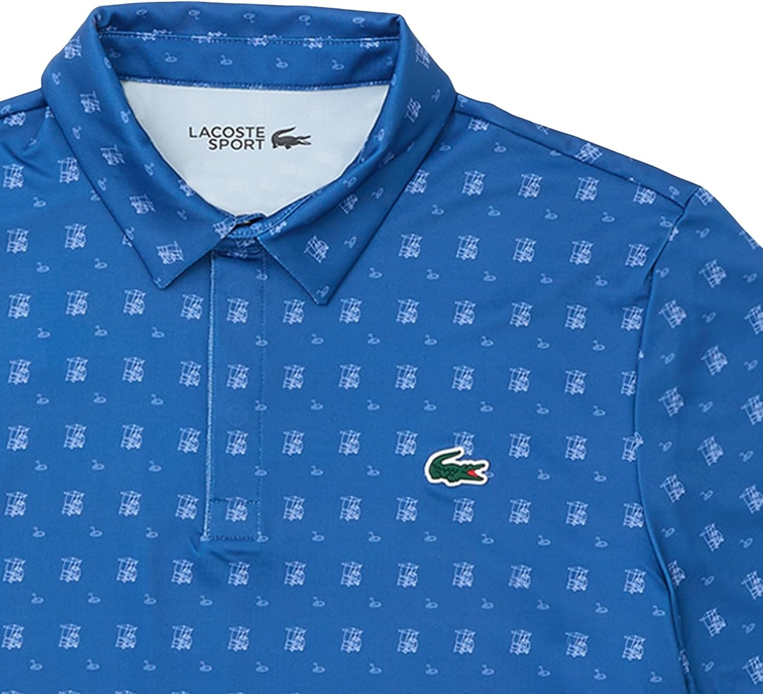 image:imageLacoste Mens Regular Fit UV Protect Golf Polo ShirtFrance BlueDelphinium