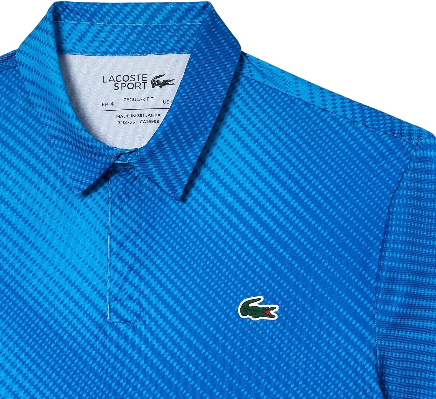 image:imageLacoste Mens Regular Fit UV Protect Golf Polo ShirtKingdomFiji