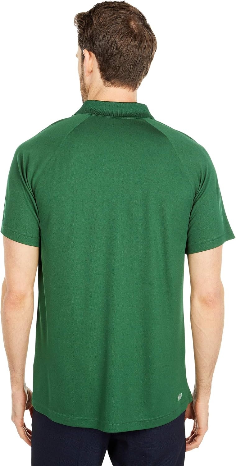 image:imageLacoste Mens Regular Fit UV Protect Golf Polo ShirtLambs Lettuce