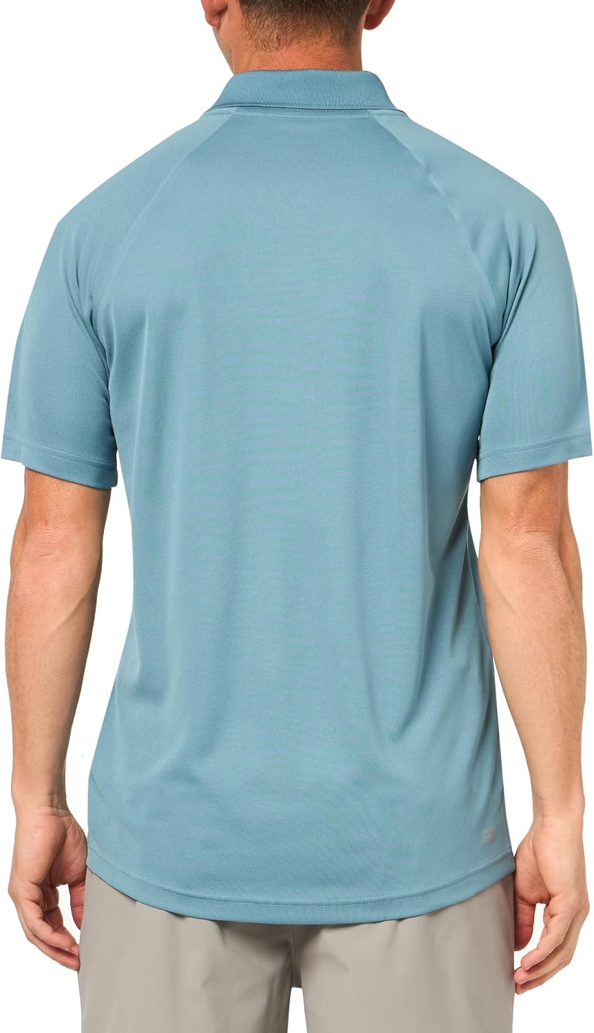 image:imageLacoste Mens Regular Fit UV Protect Golf Polo ShirtLimestone