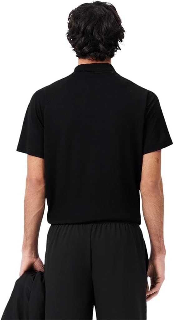 image:imageLacoste Mens Regular Fit UV Protect Golf Polo ShirtNew Black