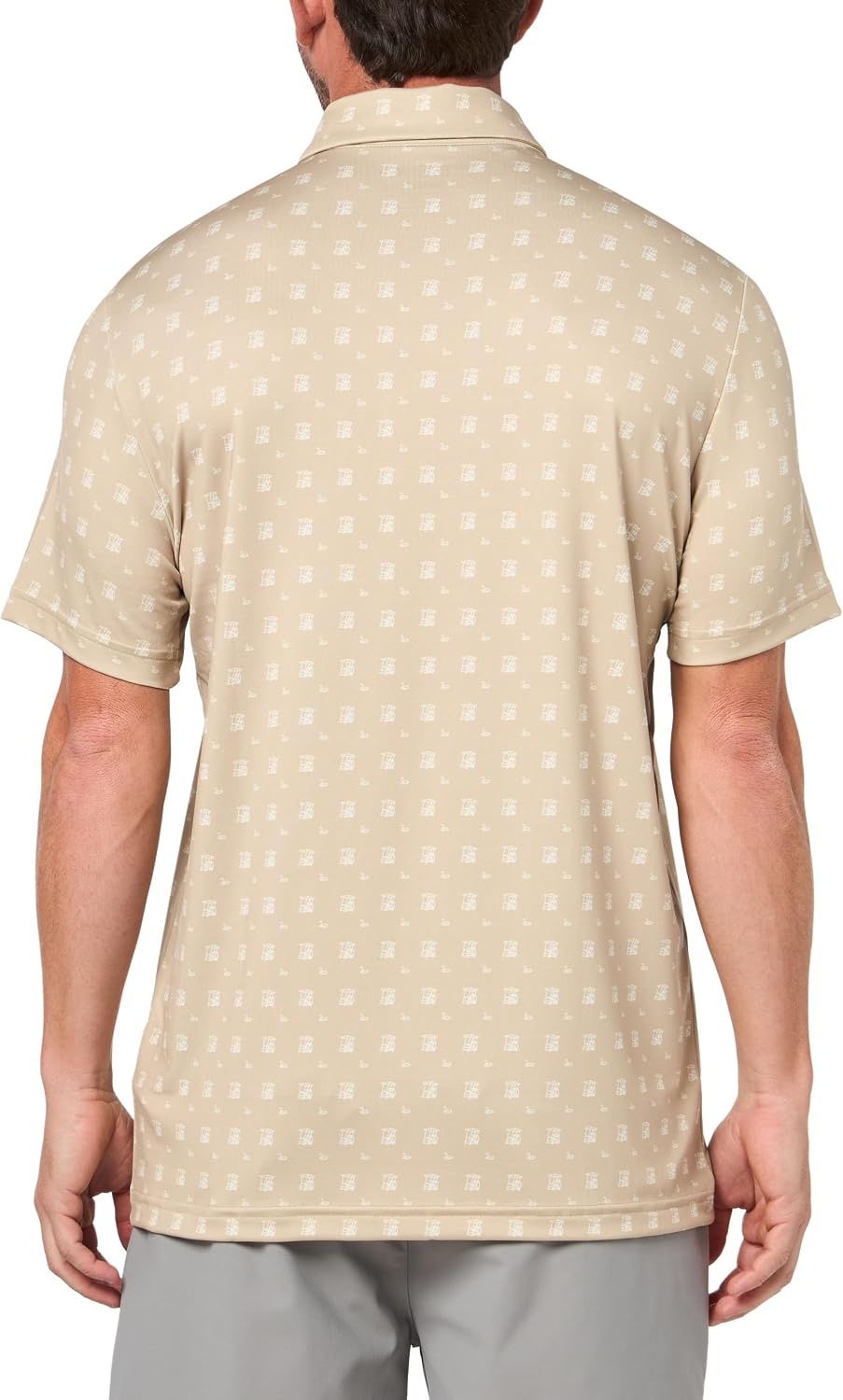 image:imageLacoste Mens Regular Fit UV Protect Golf Polo ShirtVienneseVienneseFlour