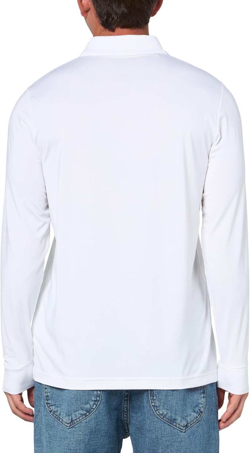 image:imageLacoste Mens Regular Fit Ultra Dry Golf Polo ShirtWhiteWhite