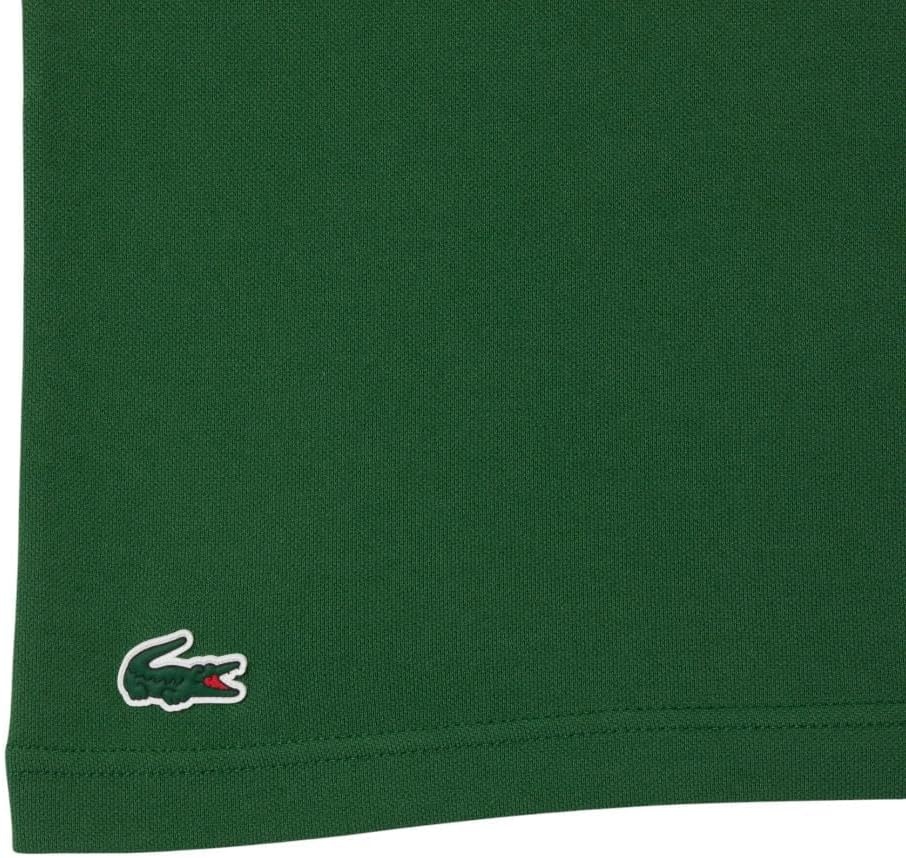 image:imageLacoste Mens Relaxed Fit Minipiqu Golf Polo ShirtGreen