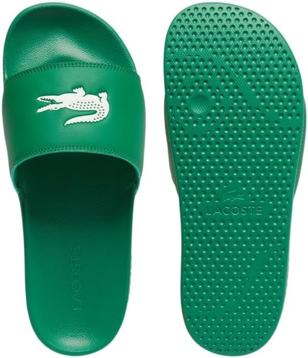 image:imageLacoste Mens Serve Slide 20Green White Croc