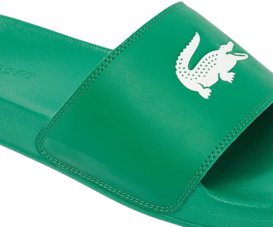 image:imageLacoste Mens Serve Slide 20Green White Croc