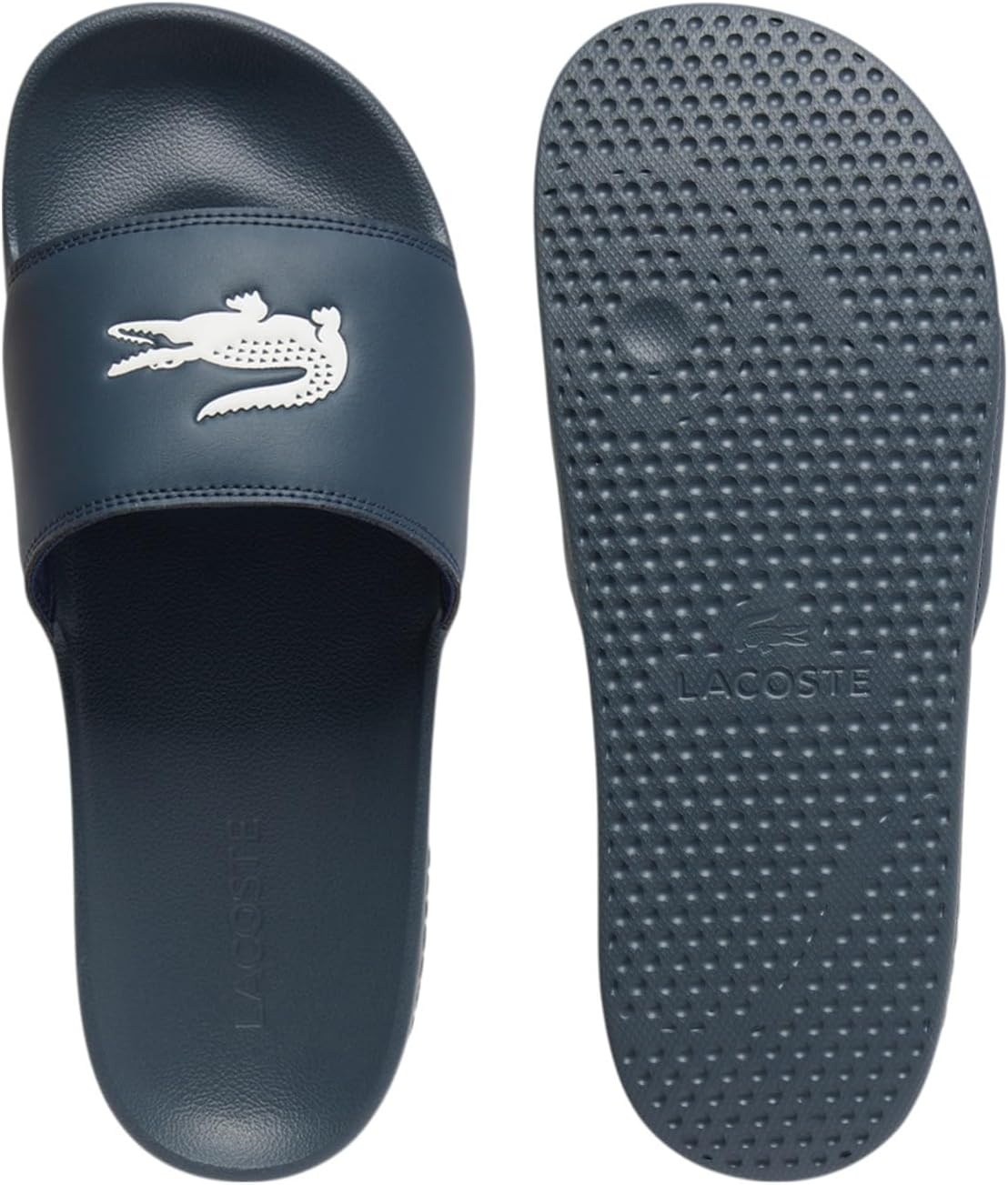 image:imageLacoste Mens Serve Slide 20Navy White Croc