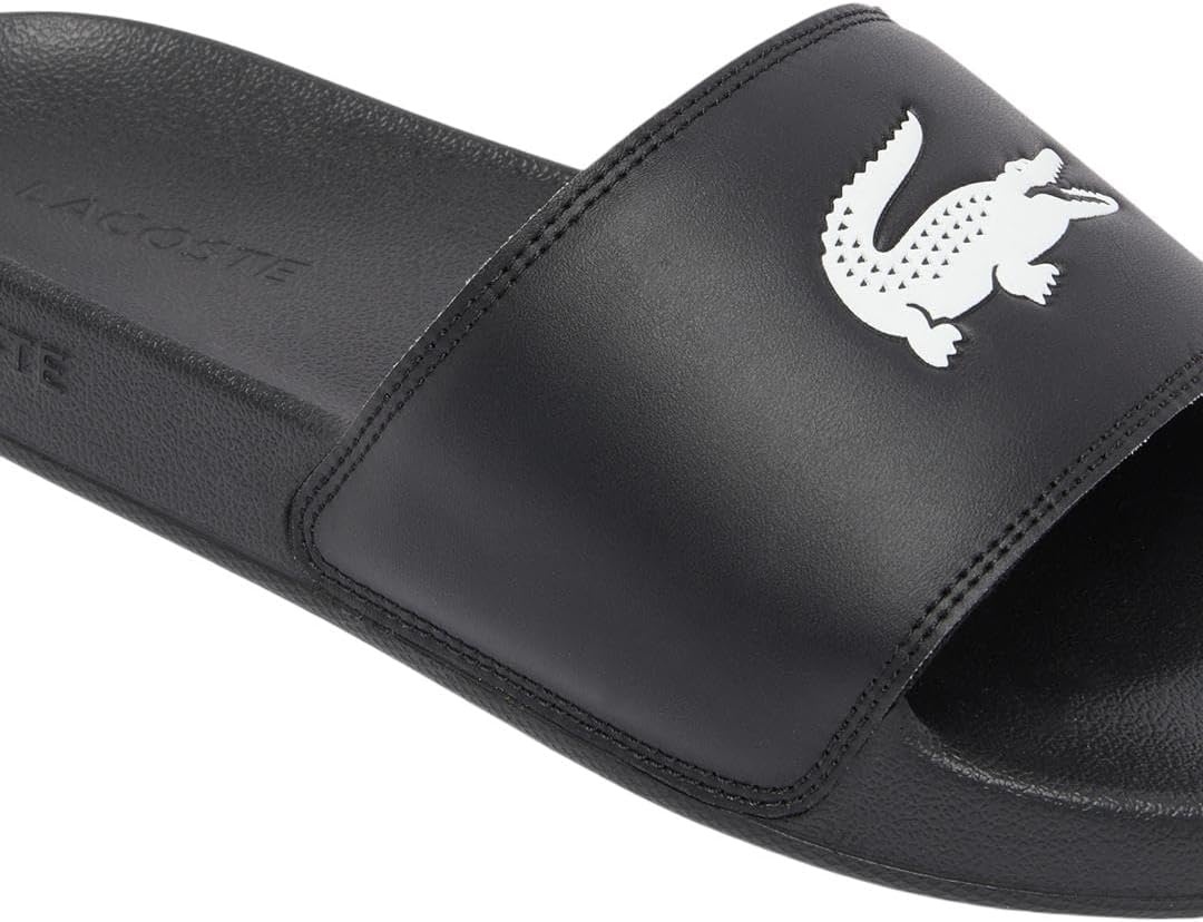 image:imageLacoste Mens Serve Slide 20White Green Croc