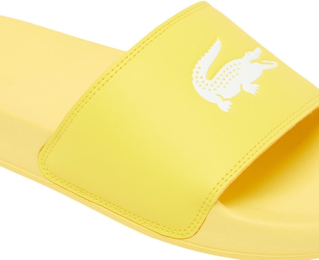 image:imageLacoste Mens Serve Slide 20Yellow White Croc