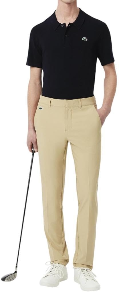 image:imageLacoste Mens Short Sleeved Polo Collar Golf SweaterNavy Blue