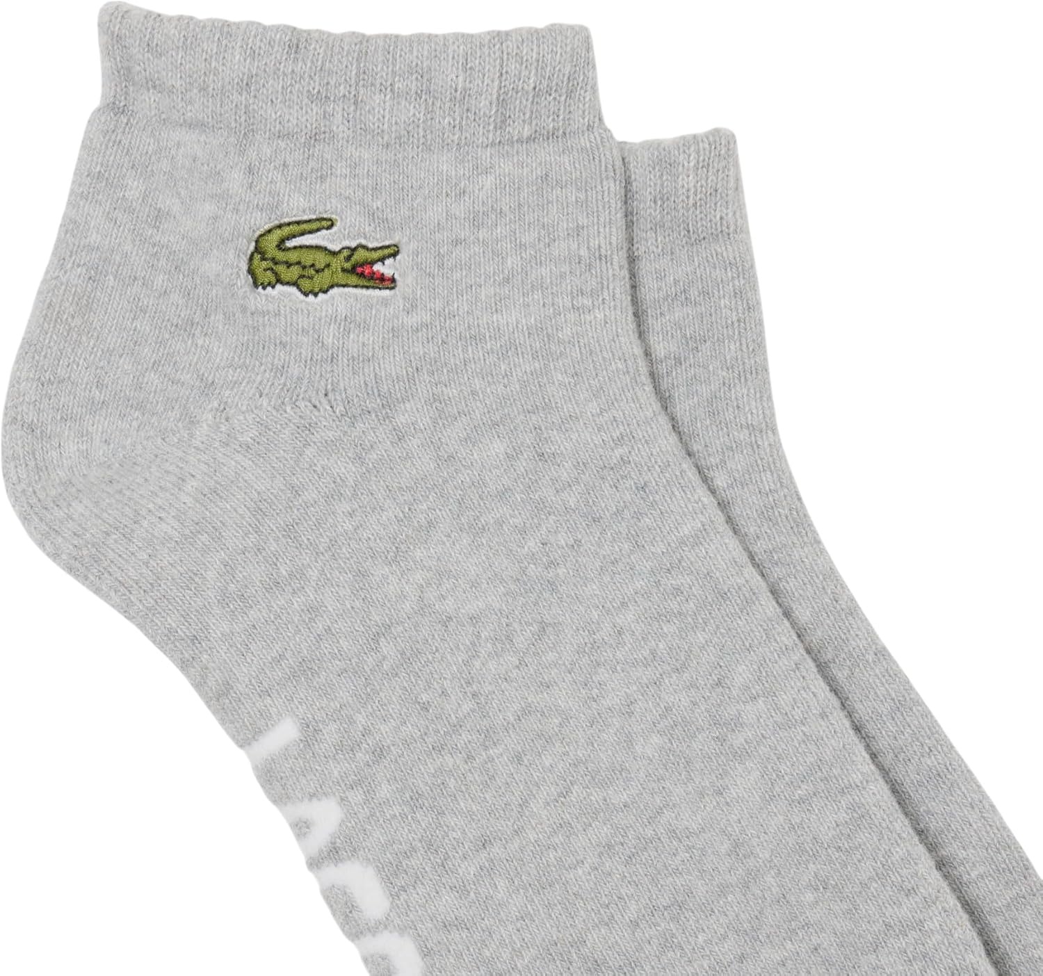 image:imageLacoste Mens Sport 2pack Sport SocksNavy Blue Grey Chine