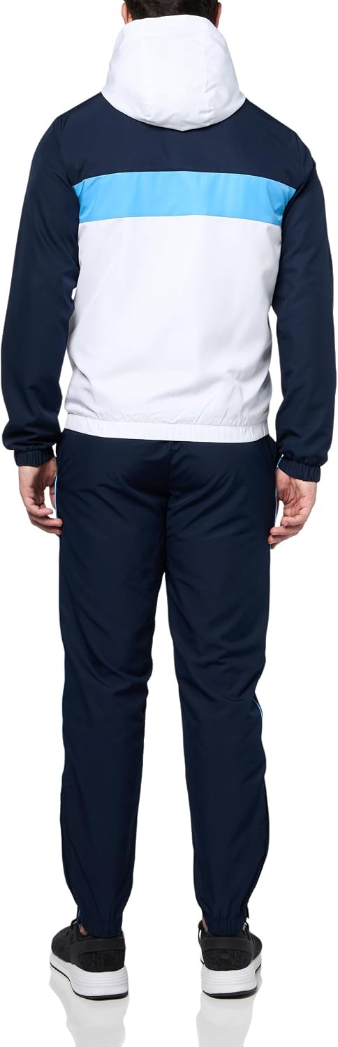 image:imageLacoste Mens Sport Diamond Taffeta Sport TracksuitNavy BlueWhiteArgentine Blue