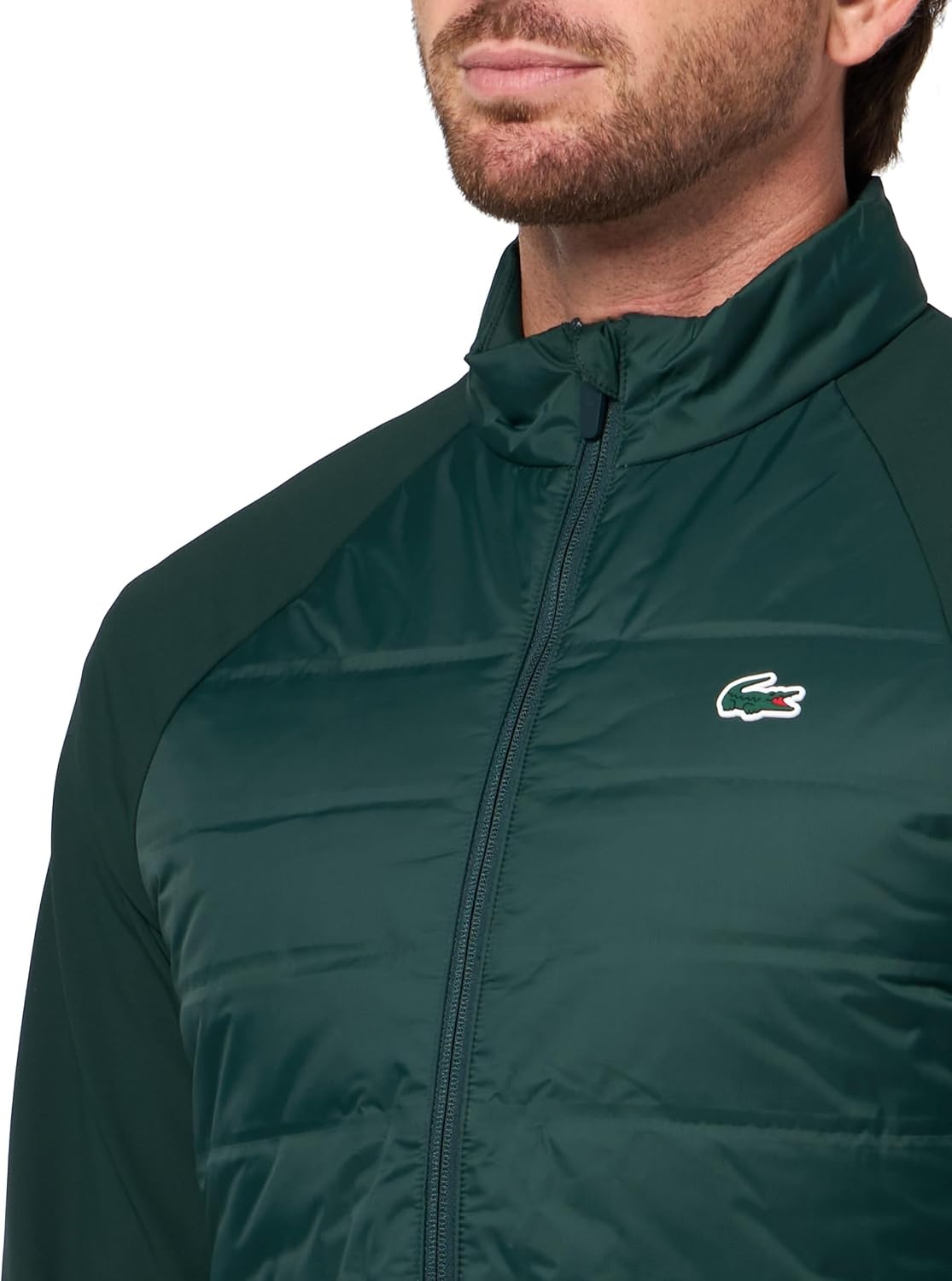 image:imageLacoste Mens Sport High Neck Quilted Golf JacketSinopleSinople