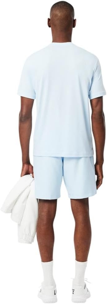 image:imageLacoste Mens Sport Lined Tennis ShortBaby Blue