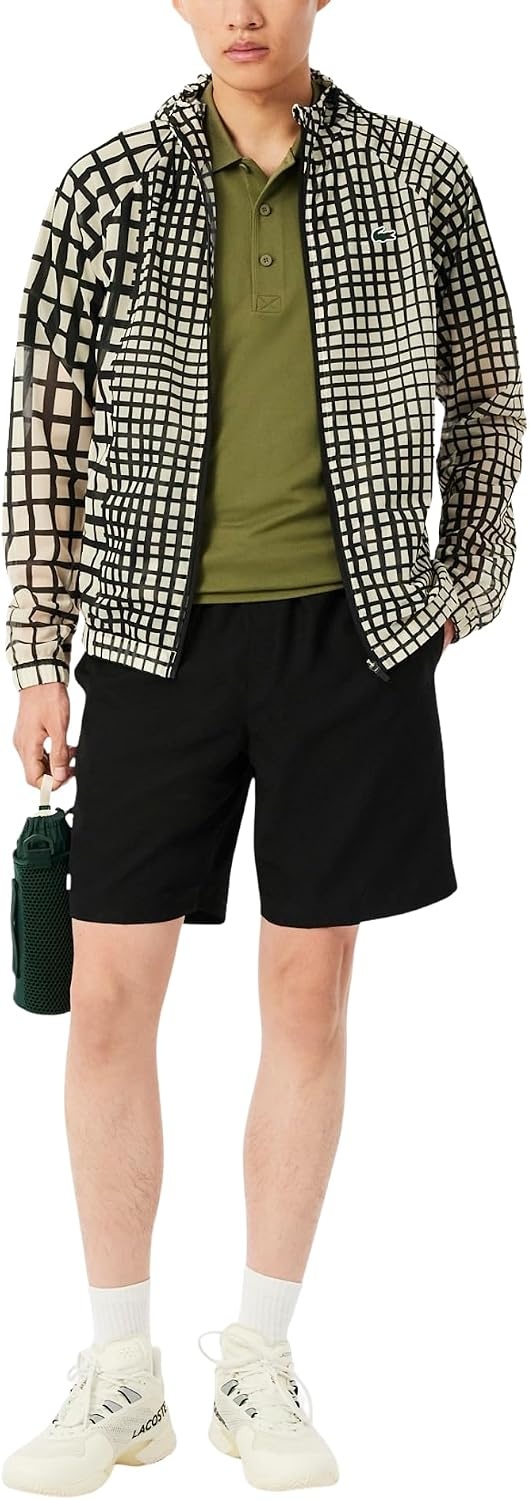 image:imageLacoste Mens Sport Lined Tennis ShortBlack