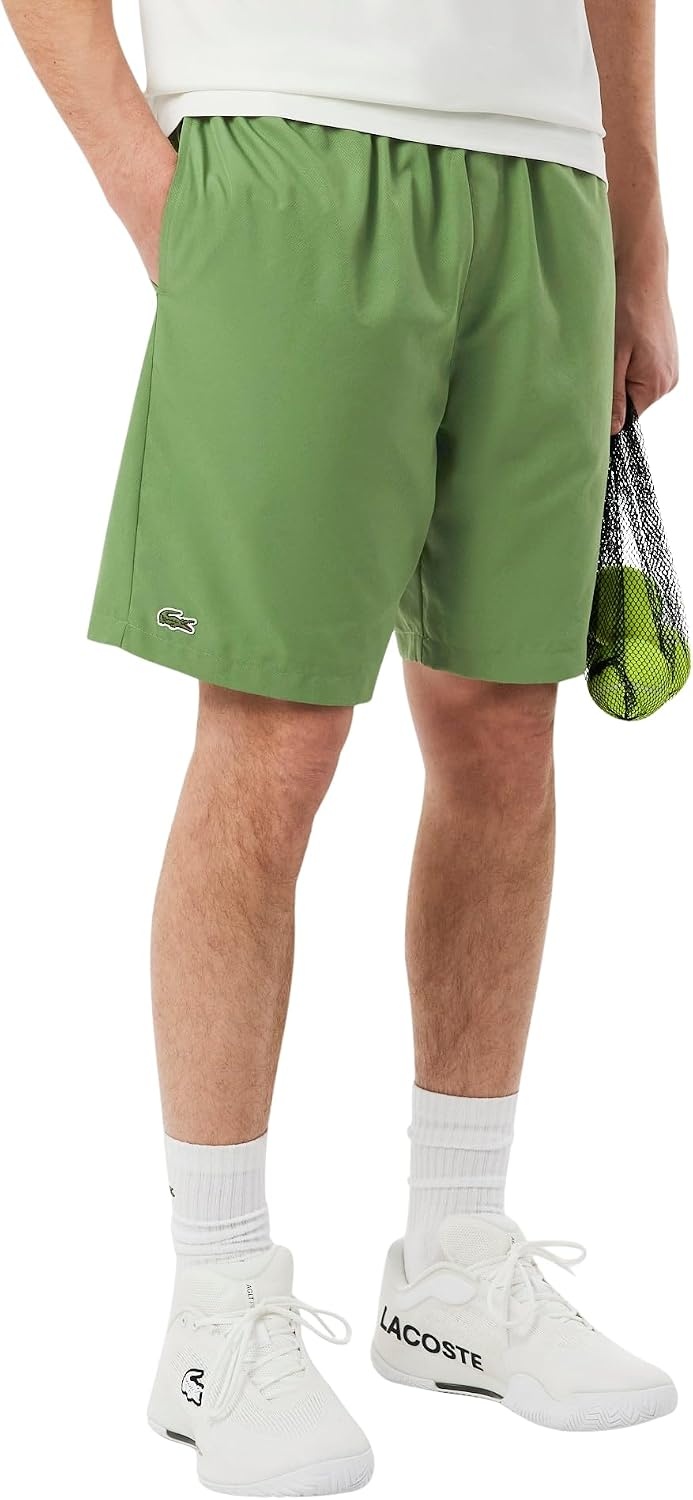 image:imageLacoste Mens Sport Lined Tennis ShortLambs Lettuce