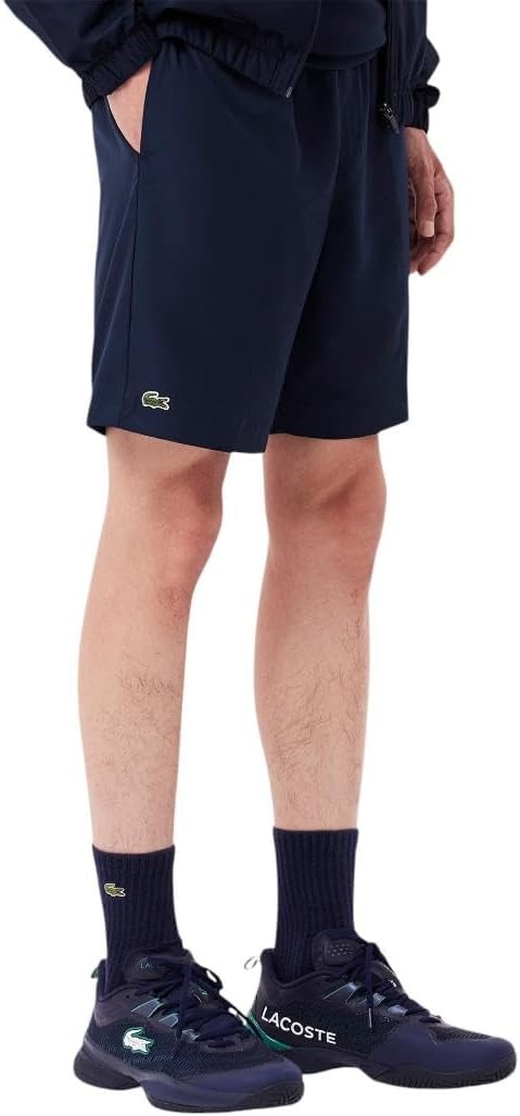 image:imageLacoste Mens Sport Lined Tennis ShortNavy Blue