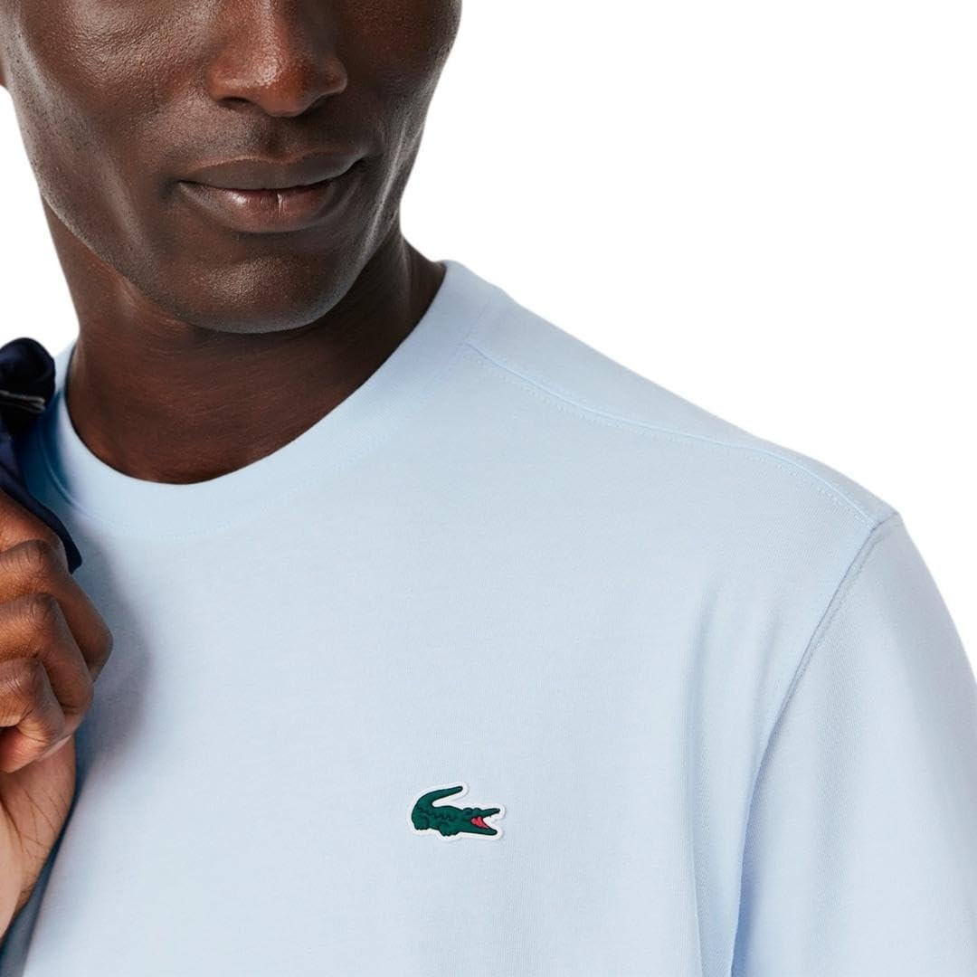 image:imageLacoste Mens Sport Ultra Dry Cotton Sport TShirtBaby Blue