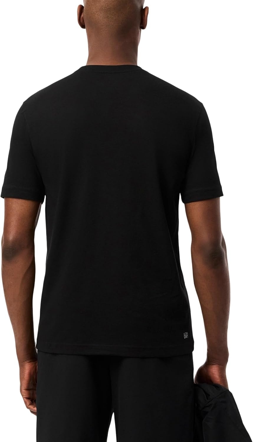 image:imageLacoste Mens Sport Ultra Dry Cotton Sport TShirtBlack