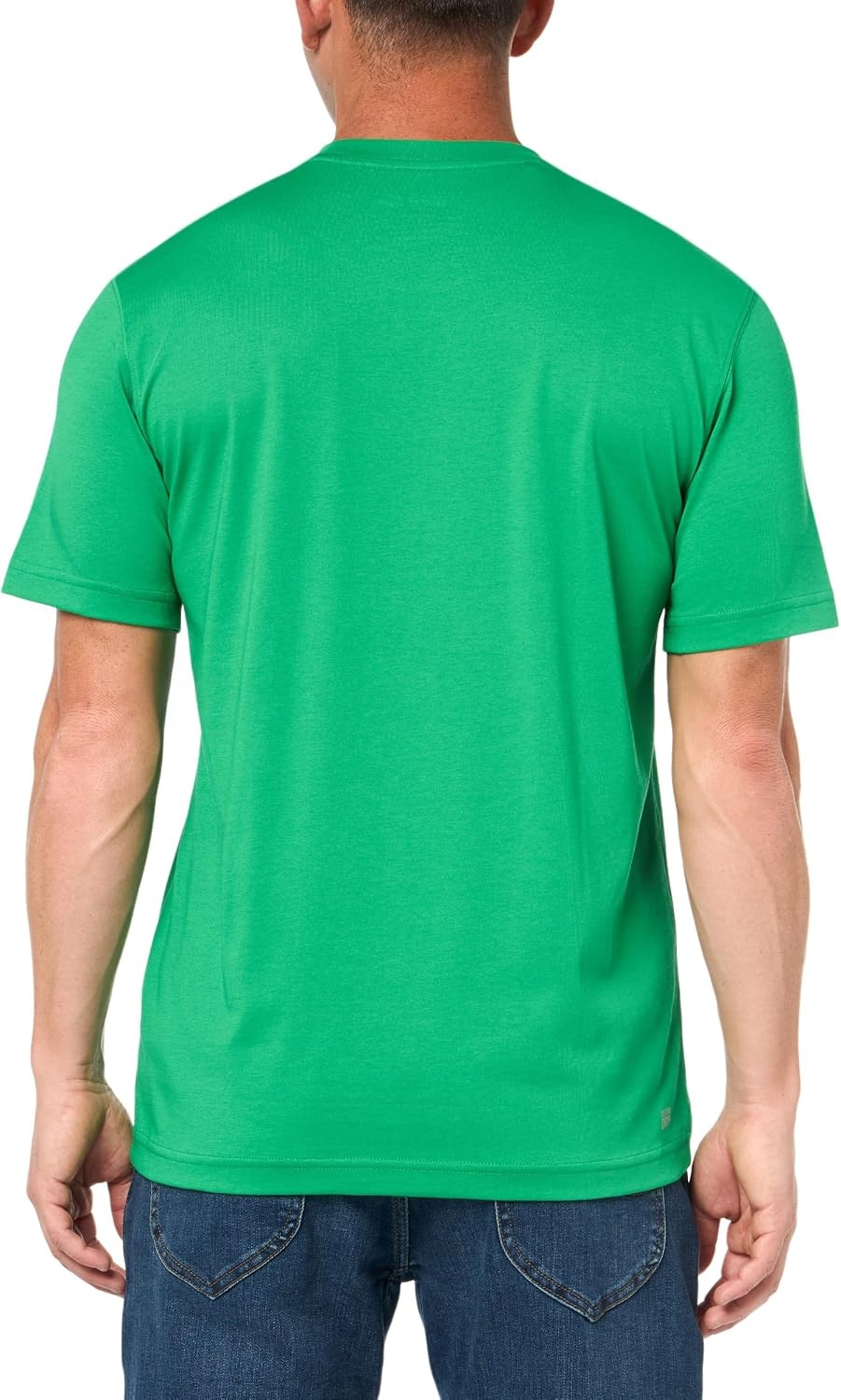 image:imageLacoste Mens Sport Ultra Dry Cotton Sport TShirtBright Green